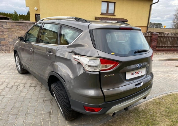 Ford Kuga cena 19900 przebieg: 129500, rok produkcji 2013 z Człopa małe 121